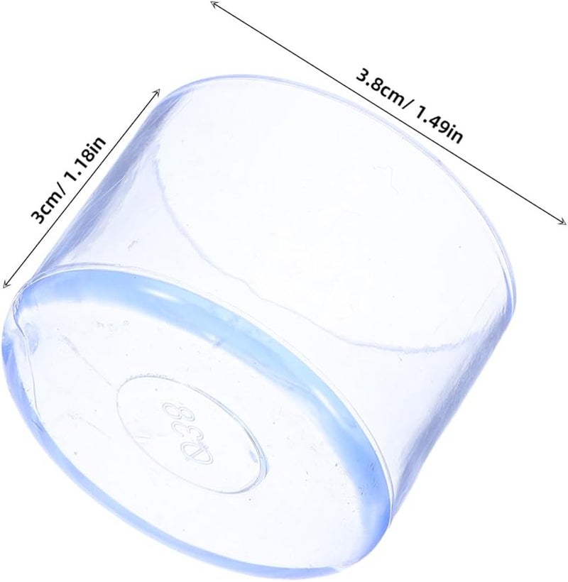Veemoon 10 Pack Thickened PVC Round Stool Leg Protectors For Hardwood Floor Protection - Image 4